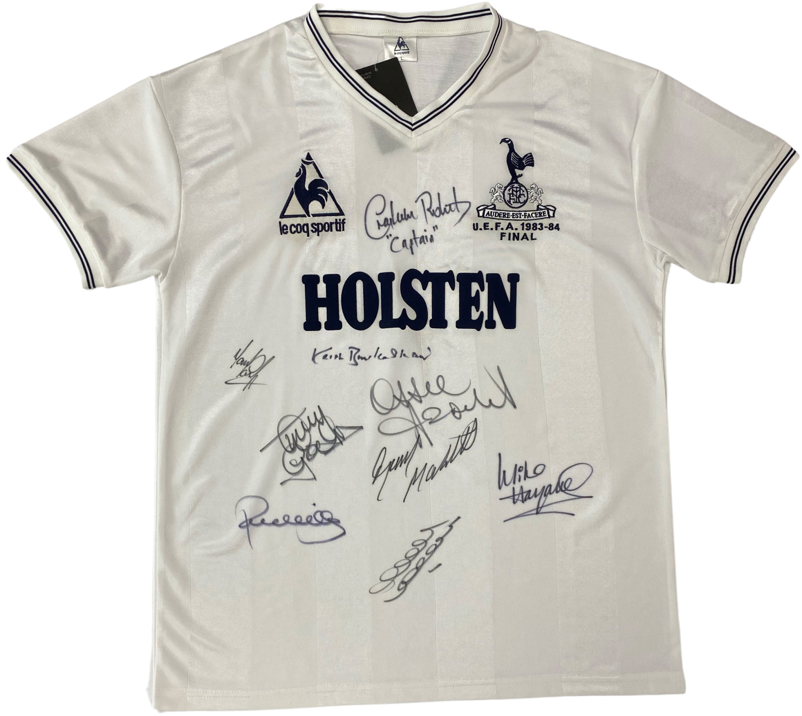 Spurs Retro 1984 UEFA Final Shirt, Size M